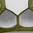 thumbnail image 5 of Women's Front Button Up With A Non Underwire Plus Size Vest Push Up Bra, 5 of 5