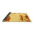 thumbnail image 2 of Ahgly Company Indoor Rectangle Abstract Yellow Modern Area Rugs, 4' x 6', 2 of 4