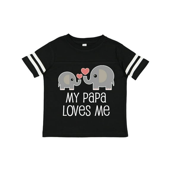Inktastic My Papa Grandpa Loves Me Boys or Girls Toddler T-Shirt