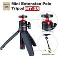 thumbnail image 4 of Ulanzi Smartphone Vlogging Super Extension Tripod Handle Outfit Video Kit, 4 of 10