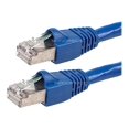 thumbnail image 1 of Monoprice - Patch cable - RJ-45 to RJ-45 - 3 ft - STP - CAT 6a - snagless, stranded - blue, 1 of 2
