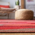thumbnail image 5 of SAFAVIEH Montage Vardan Geometric Indoor/Outdoor Area Rug, Red/Fuchsia, 6' x 9', 5 of 9