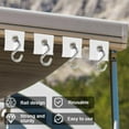 thumbnail image 3 of RV Awning Light Clip Hanger, Easy Installation RV Awning Light Hook Hanger Practical Convenient Use Versatile  for Camping Tent, 3 of 7