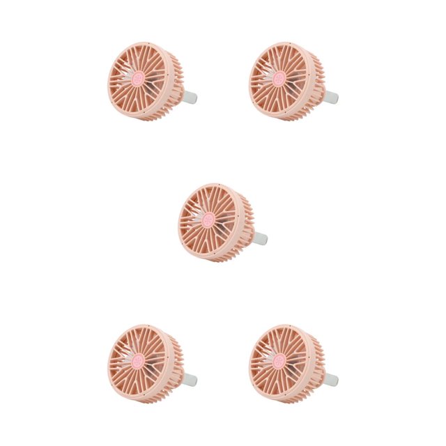 Kenally Ventilador USB para coche, viento grande, tres velocidades, Clip en 360 grados, enfriador de ventilación de aire giratorio, 5V, 1A, Type5 NO5