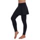 thumbnail image 1 of Yuarrent Pantalones deportivos ligeros y cómodos para correr y andar en bicicleta Pantalones de yoga opacos elásticos en 4 direcciones Uniforme atlético negro SG, 1 of 6