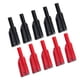 thumbnail image 3 of Conectores de cables de prueba de multímetro, negro, rojo, 4 mm, sin soldadura, color negro, rojo, de seguridad, paquete Yotijar Conector banana, 3 of 5