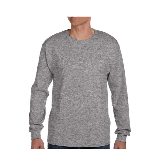 Hanes Adult Tagless Long Sleeve Tee With Pocket, Style 5596