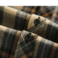 thumbnail image 5 of Hvyesh Mens Button Down Shirts Big and Tall Wrinkle Free Plaid Tshirt Business Casual Shirt Vintage Work Tshirt, 5 of 8