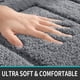 thumbnail image 2 of Alfombra de baño antideslizante, alfombra de baño de microfibra esponjosa, absorbente de agua, lavable a máquina, alfombra de ducha extragruesa. brillar Electrónica, 2 of 5