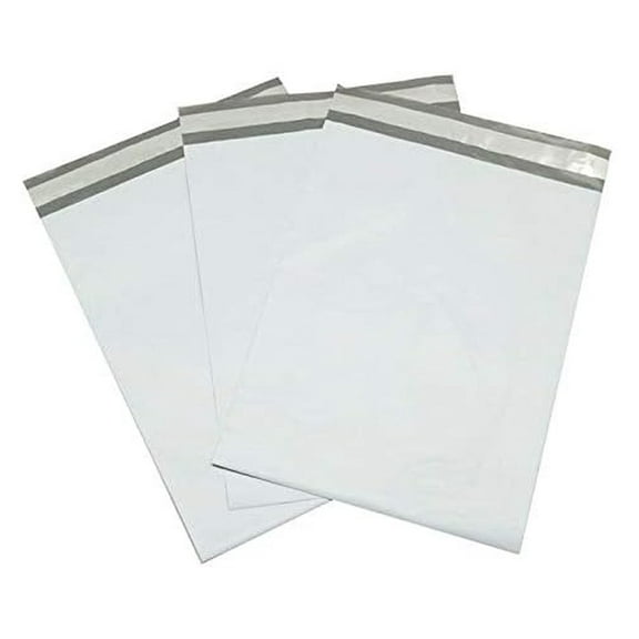 1000-10x13 2.5 MIL White Polymailers ENVELOPES Bags 10 x 13