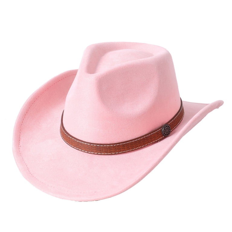 Wuxian Cowboy Hats For Women Western Cowgirl Solid Color  display picture 3