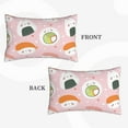 thumbnail image 4 of Balery Cute Sushi Bedding Queen Pillow Cases - Envelope Closure - Soft Brushed Microfiber Fabric - Shrinkage and Fade Resistant Pillow Cases-16"x24", 4 of 9