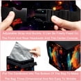 thumbnail image 4 of Fireflies Foldable Car Trash Can with Lid, Leak-proof Mini Trash Can Hanging Storage Bag- Car Trash Bin for, 4 of 6