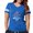 Royal Blue, variant on CafePress - Queens Are Born In February 29Th T Shirt - Womens Football Shirt
