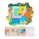 thumbnail image 1 of Rompecabezas de madera para niños, juego de rompecabezas desafiante, rompecabezas Montessori, juguete educativo Animales, 1 of 9