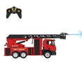 thumbnail image 1 of Limorve 2.4GHz RC Firetruck with Rotating Ladder, 9 Channel Spraying Water Pump Remote Control Fire Engine Toy, 1 of 11