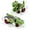 Green, variant on Godderr Toddler Kids Deformation Car Toys for Boys Inertia Dinosaur Crash Deformation Racing Toys,Parent-Child Interaction Gifts Toys,Boys Deformation Toys for 3+ Years Old