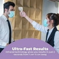 thumbnail image 4 of Infrared Digital Body Thermometer, 3 Colors Backlight, 50 Memories Recall, All Ages, 4 of 8