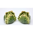 thumbnail image 3 of Handcrafted Ceramic Cabbage Salt and Pepper Shakers Gift, 3 of 3