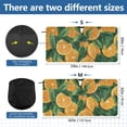 BZSMCE Orange Leaves Pattern Shade Foldable UV Protection for Car SUV ...
