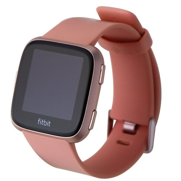 fitbit versa watch rose gold