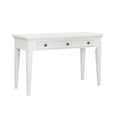 thumbnail image 3 of Savannah 3-Drawer Wood Desk in White Finish by Samuel Lawrence Furniture, 3 of 8
