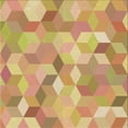 thumbnail image 1 of Ahgly Company Machine Washable Indoor Square Transitional Chrome Gold Yellow Area Rugs, 7' Square, 1 of 7
