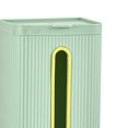 thumbnail image 3 of Caja de pañuelos rectangular multifuncional impermeable para pared con funda para toallas faciales Verde, 3 of 3