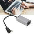 thumbnail image 3 of Type C To RJ45 Converter, Low  Latency Wide Compatibility USB C Ethernet Adapter Plug and Play  for Notebooks for Phones, 3 of 7