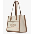 thumbnail image 3 of Kate Spade New York Ellie Canvas Large Tote Warm Gingerbread Multi, 3 of 5