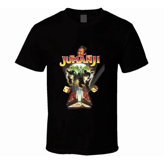 Jumanji Robin Williams Retro Adventure Movie T Shirt