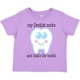 thumbnail image 3 of Inktastic Dentist Rocks Tooth Boys or Girls Toddler T-Shirt, 3 of 5