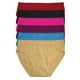 thumbnail image 1 of Pack 6 Pantaletas a La Cintura Tatys Fashion TALLAS EXTRAS Estiran hasta 1.40 Metros Pack con 6 Diferentes Colores Tatys Fashion 21988, 1 of 7