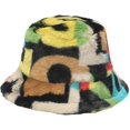 thumbnail image 4 of Bangcool Bucket Hat Fluffy Fashion Faux Fur Warm Fisherman Cap Bucket Cap for Children, 4 of 6
