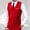 Red, variant on Men's Formal Vest Size S - Double-Breasted Wrinkle-Resistant Polyester, Beige - Versatile for Business & Wedding