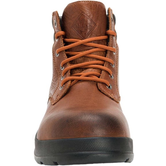 Muck Men's Chore Farm Leather Lace PT- WIDE, Caramel