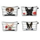 thumbnail image 2 of Bolsas de cosméticos con estampado 3D de perros para mujer, organizador de maquillaje, neceseres para viajar, estuches de cosméticos qiuyongming unisex, 2 of 2