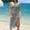 Gray, variant on Ovbmpzd Women Party Dress Midi Black Sleeveless Wedding Guest Dress Knee Length Dresses Long Dresses for Women Formal L