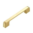 thumbnail image 3 of Utopia Alley Marino Pull Handle - Decorative Cabinet Drop Pull Handles- Vintage Cabinet Hardware with Hand Finished Polished Gold - Metal Drawer Pull Handle, 5.0" Center to Center, 3 of 9
