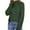 Green, variant on Womens Sweaters Turtleneck Sweater Women Acrylic Fibres High Neck Pullover Style Long Sleeves Lightweight Women'S Sweaters Green L
