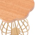 thumbnail image 4 of MOVTOTOP Wood Miniature End Table for Decor Craft Multi Color Wood Metal Tiny House Furniture 2.5x2.5x2.5 Inch, 4 of 7