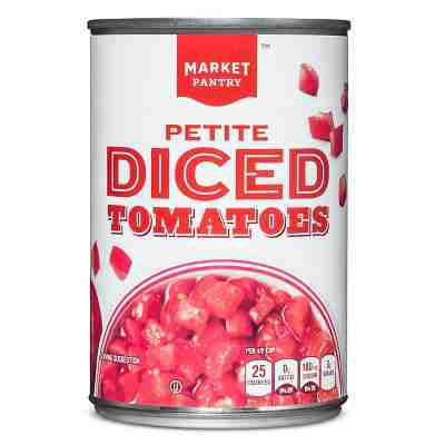Petite Diced Tomatoes 14.5 oz - Market Pantry