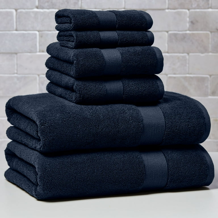 Better Homes Gardens Signature Soft Solid Bath Towel Blue Admiral