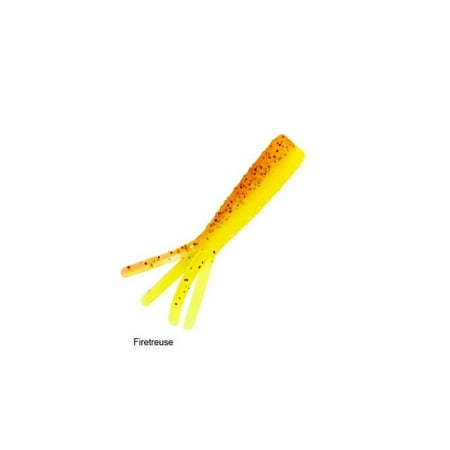 Z-Man MTIC-380PK8 Tiny TicklerZ Firetruese 1.75 8 Pack Micro Finesse Bait