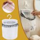 thumbnail image 1 of Bolsa de malla, bolsa de almacenamiento para colgar en la pared del baño, bolsa transpirable para colgar en la pared, bolsa de secado de ropa multifuncional para el hogar, estante de red Wmkox8yii HFSH1580, 1 of 1