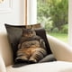 thumbnail image 1 of Juego de almohadas con estampado de animales bonitos para dormitorio, sala de estar, sofá, cojín de 45 x 45 cm para decoración de sofá y sala de estar, funda de almohada aterciopelada., 1 of 6