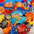 thumbnail image 3 of Kit de arco de globos SHERYL DECOR, todo en 1, coche de carreras con bonificación, 3 of 9
