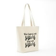 thumbnail image 7 of CafePress - What Happens With Sisters Tote Bag - Unisex Canvas Tote Bag, Beige, 1-Piece, 7 of 7