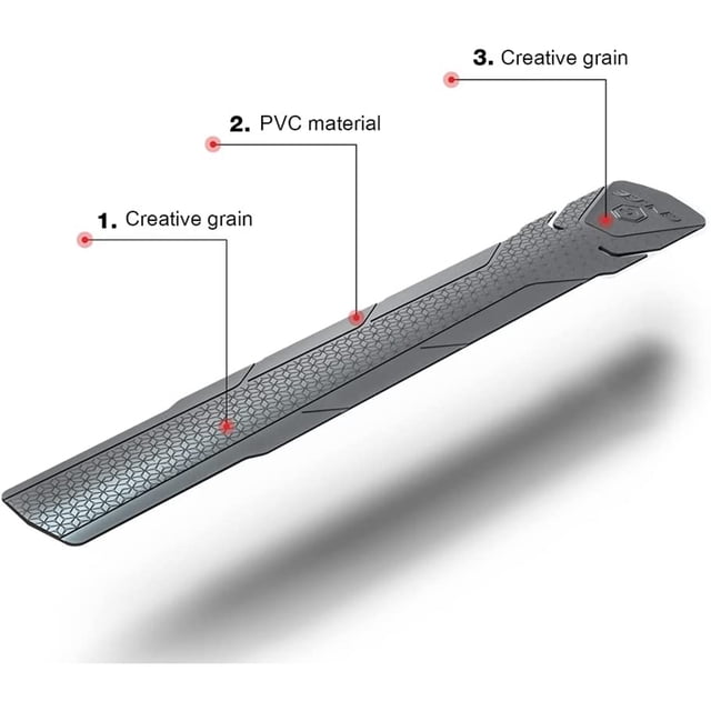 Frame Sticker Tube Protector Bike Supplies Multicolored Fine Workmanship Compact Size Workmanship Mud Guard Decorative Protective Cover Red