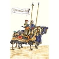 thumbnail image 1 of German Knights in Horseback in Procession-Fine Art Canvas Print (20" x 30"), 1 of 1